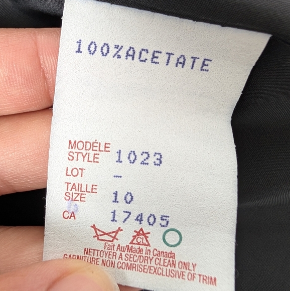 Vintage Conrad C Collection Made In Canada Red Crocodile Pattern Jacket Size 10 - Picture 9 of 9